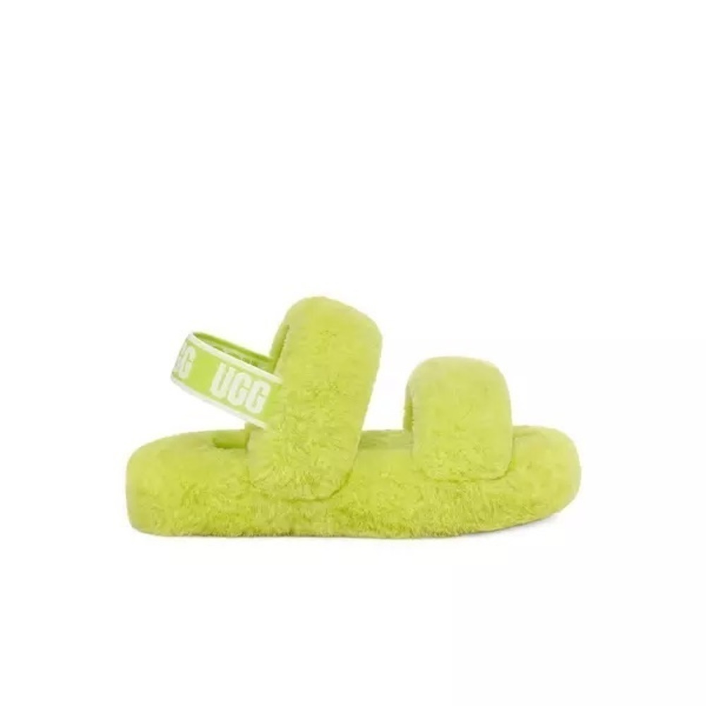 Ugg Key Lime Oh Yeah Slippers Sz. 7​​​​​​​​​​​​